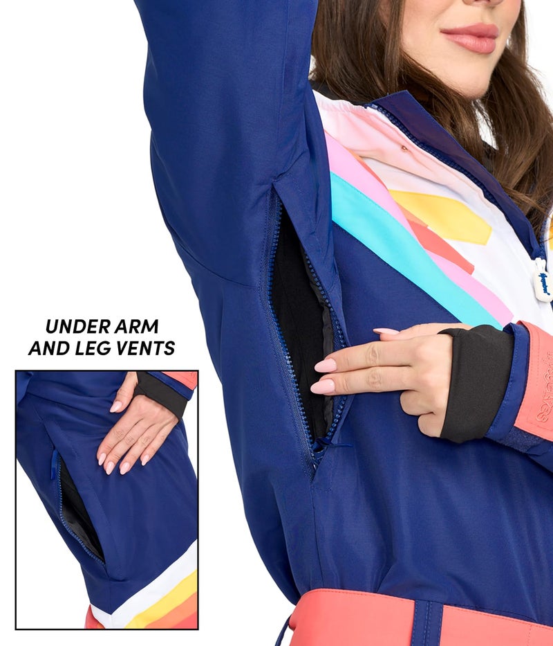 Tipsy Elves Women's Santa Fe Shredder Snow Suit Size Medium - Image 4