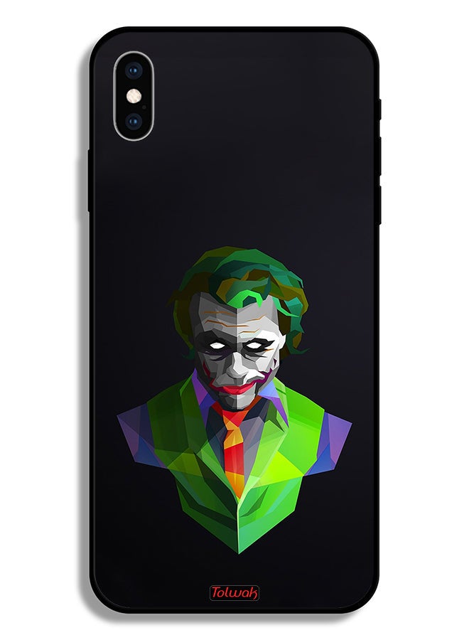 Tolwak Apple iPhone XS Protective Case Joker Abstract Art - Image 2