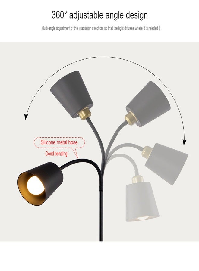إن كي أكس مصباح أرضي بنمط الشمال الأوروبي | إضاءة أنيقة لغرفة المعيشة، غرفة النوم، المكتب، وأركان الأريكة - تصميم تشونغشان - Image 4