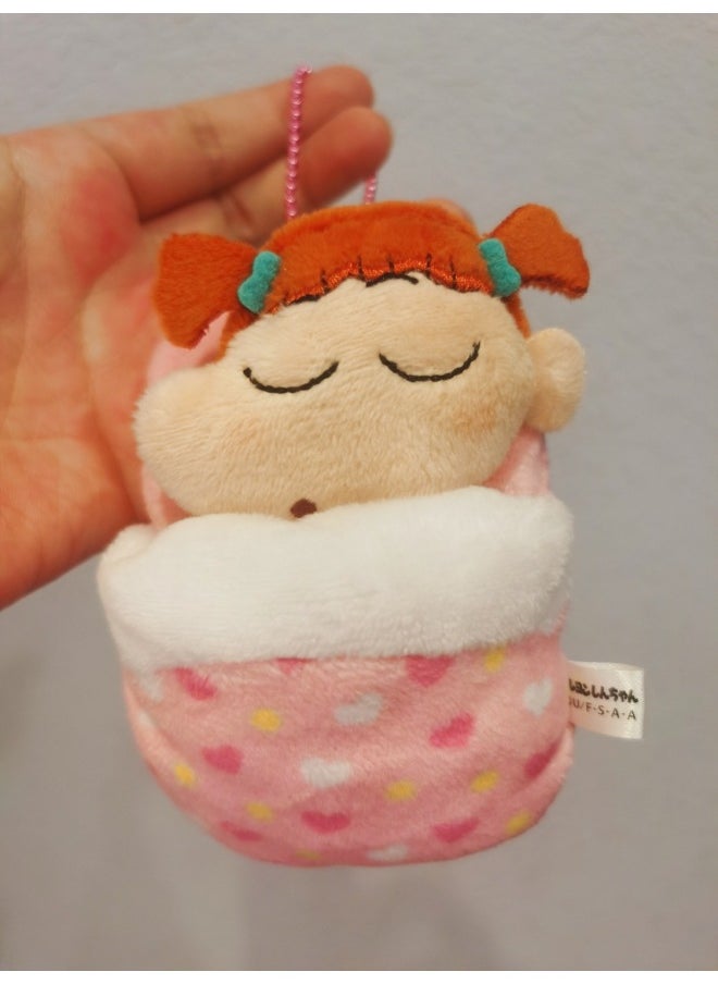 Japanese Crayon Xiaoxin Kindergarten Sleeping Series Adaini Men's Wind Room Chain Bag Keychain Pendant-Specifications:Pendant 10cm [in Stock]]-Color:Male  - Image 5