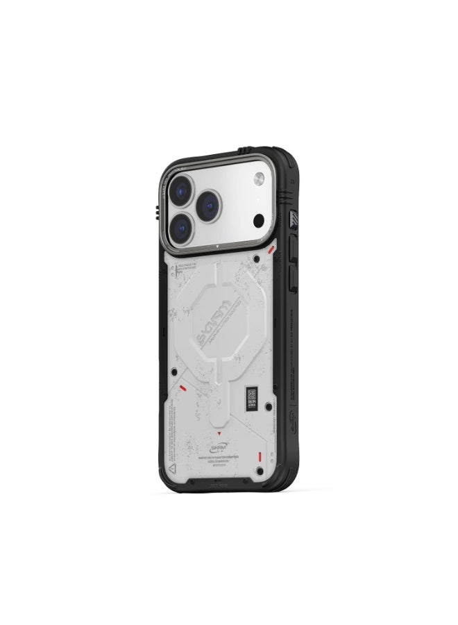 إسكينارما غطاء iPhone 17 Pro Max VIGOR – غطاء واقٍ مع زوايا ماصة للصدمات، حارس كاميرا مرتفع، حامل قبضة قابل للطي ومتوافق مع MagSafe - Image 3