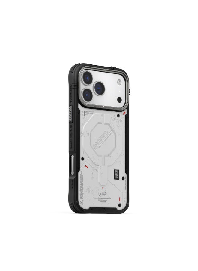 إسكينارما غطاء iPhone 17 Pro Max VIGOR – غطاء واقٍ مع زوايا ماصة للصدمات، حارس كاميرا مرتفع، حامل قبضة قابل للطي ومتوافق مع MagSafe - Image 2