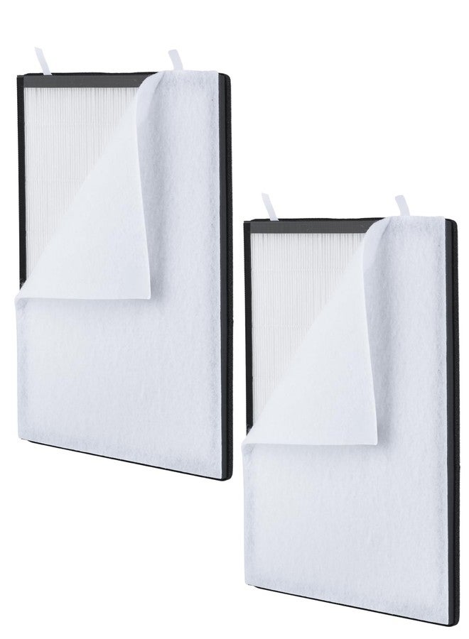 Angonigv 2 Pack C300 Filter Replacement Compatible with MOOKA C300 Air Purifier for Home Large Room 2800 Ft², 2 HEPA Filters and 4 Washable PreFilters for Bedroom, Dorm Room, Office - Image 2