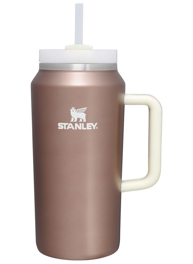 Stanley Quencher H2.0 Tumbler with Handle & Straw 64 oz | Flowstate 3-Position Lid | Large Capacity for Travel & Sports | Insulated Stainless Steel Cup | BPA-Free | Rose Quartz Glow - Image 1