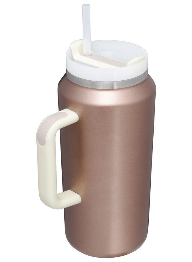 Stanley Quencher H2.0 Tumbler with Handle & Straw 64 oz | Flowstate 3-Position Lid | Large Capacity for Travel & Sports | Insulated Stainless Steel Cup | BPA-Free | Rose Quartz Glow - Image 2