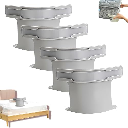 Yopple Bedsheet Holder Clip for Bed, Adjustable Bed Sheet Holder Corner Straps, Bedsheets Holder for Tight Fit, Bedsheet Gripper Corner, Bed Sheet Holder for All Sizes, Bed Accessories Items - Image 1