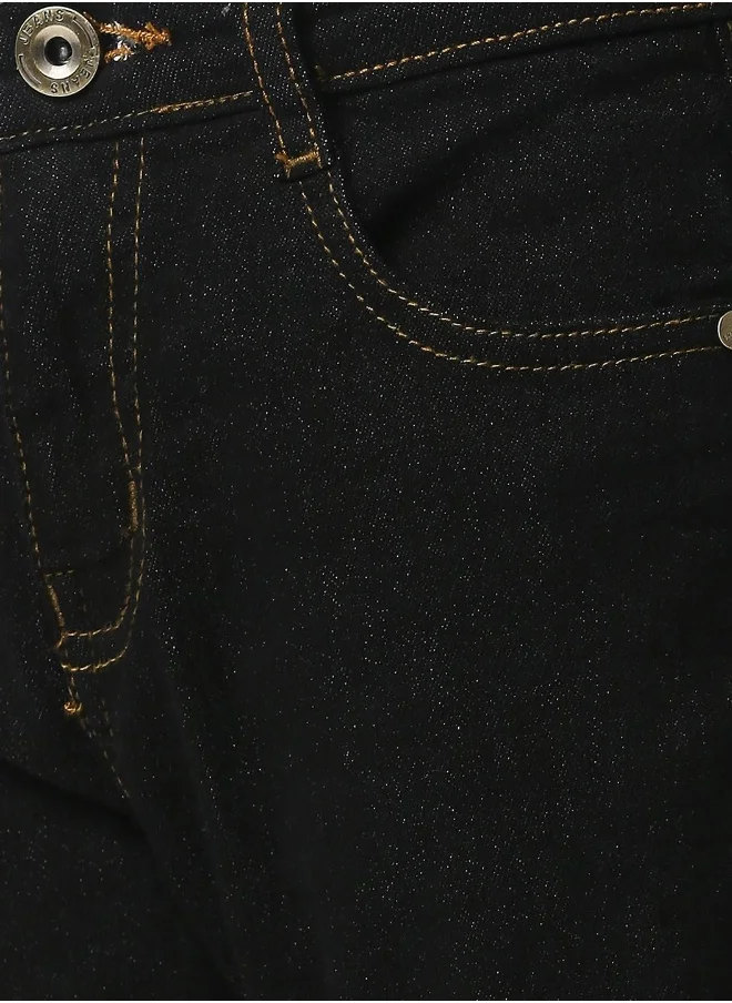 HIGH STAR Boys Black Slim Fit Jeans