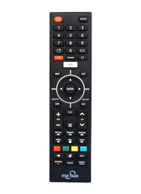 Remote Control Star Track Smart TV , LED , LCD , Replaced Remote compatible with Star Track Smart TV with YouTube & Netflix Key Buttons