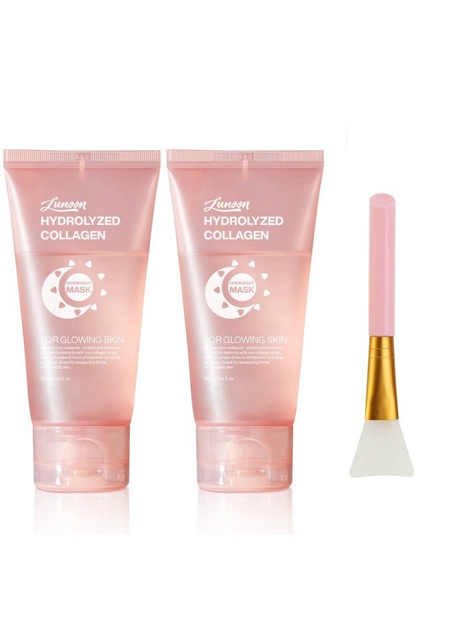 جيه آي اس كيه جي قناع جيسكج الليلي للتغليف بالكولاجين، قطعتين، ترطيب ومرونة وشد البشرة وعلاج عميق للوجه، قناع النوم بالكولاجين الحيوي. - Image 1