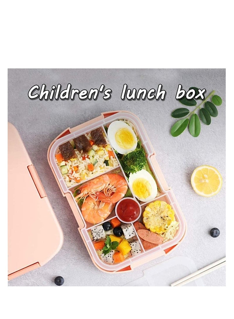 Cool Baby Style COOLBABY Kids Lunch Box, Bento Box for Kid with 6 Compartments, Suitable for Microwave and Dishwasher, 920ml Lunch Container for Kids  - Image 2