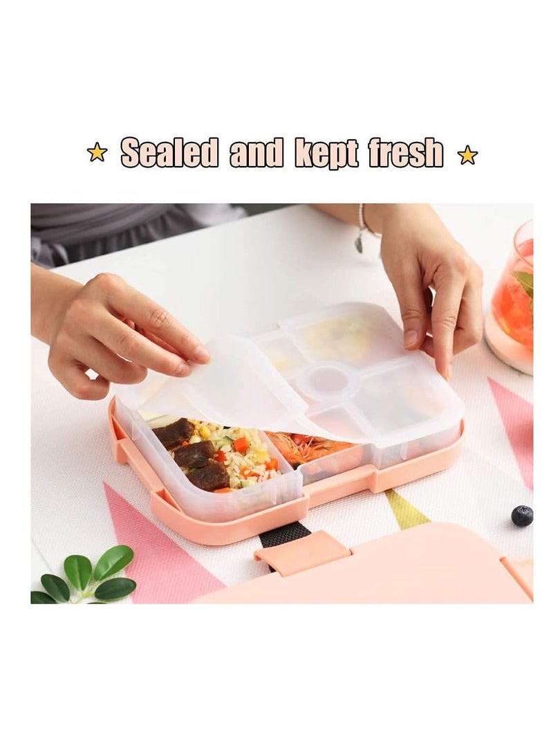 Cool Baby Style COOLBABY Kids Lunch Box, Bento Box for Kid with 6 Compartments, Suitable for Microwave and Dishwasher, 920ml Lunch Container for Kids  - Image 4