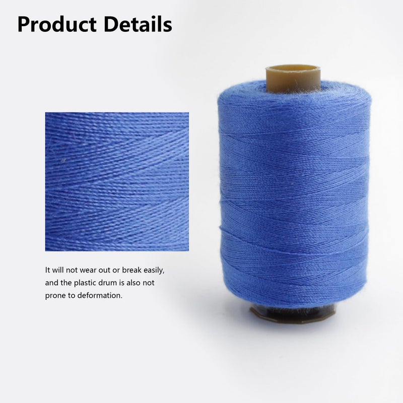 SHRJ 24Pcs Sewing Thread Spools Set 1000 Yards Per Spool Mixed Cotton Threads for DIY Sewing Machine, Embroidery Machine, Hand Sewing, 24 Colors - Image 5