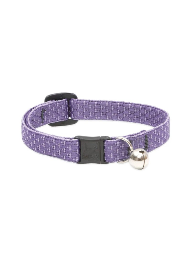 Lupine Pet Eco Safety Cat Collar – Lilac With Bell 