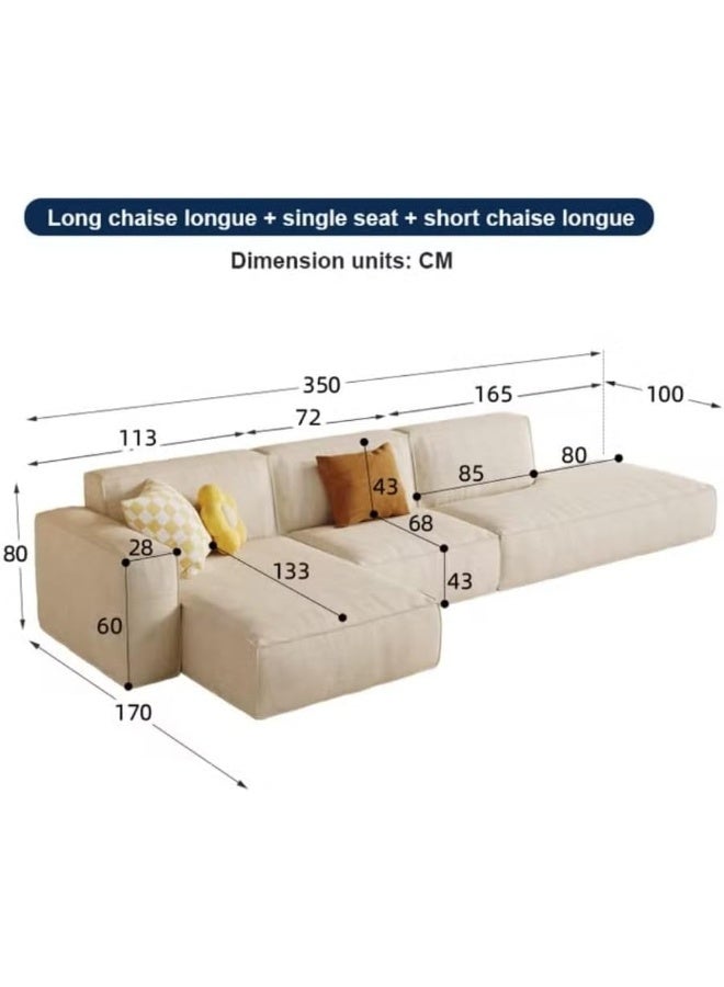 Modern L-Shaped Sectional Sofa - Image 2