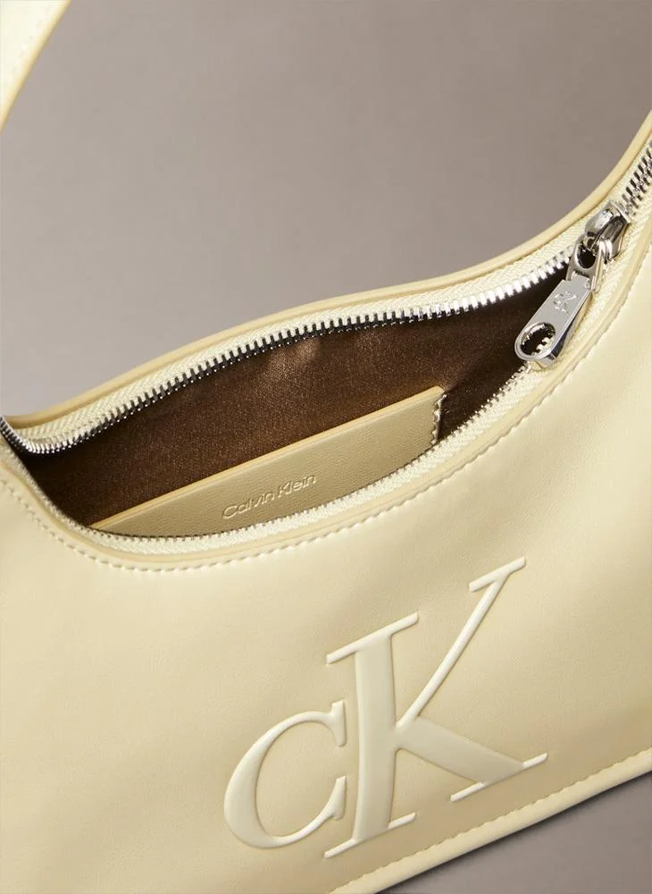 CALVIN KLEIN Logo Raised Small Shoulder Bag