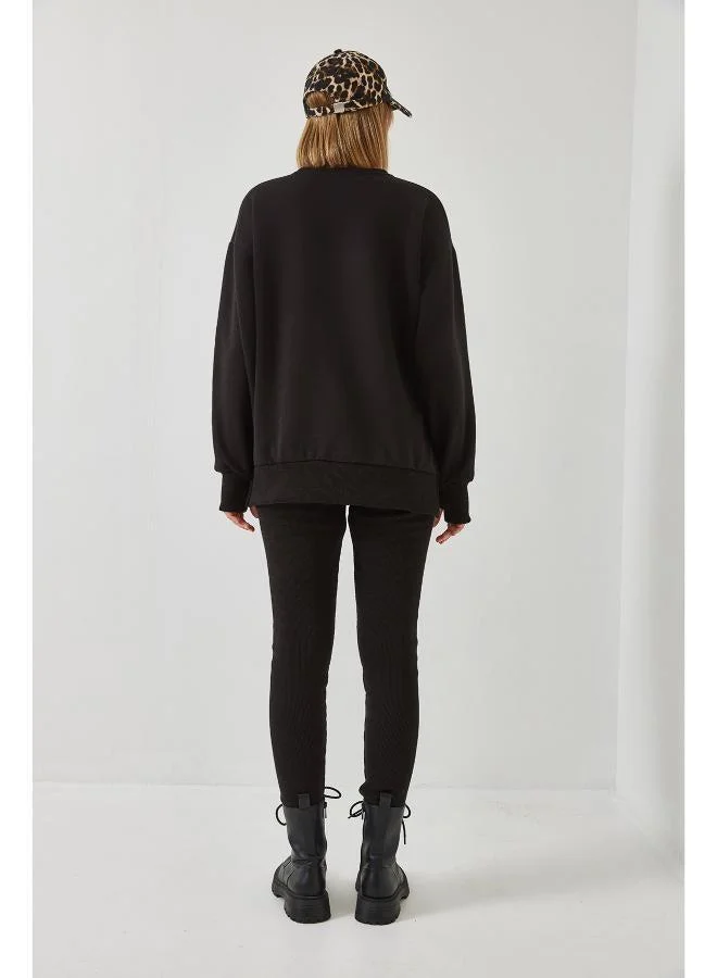 Ginger Oversize Soft Touch Sweatshirt & Legging Set