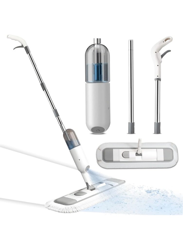 ZEESQUARE 360° Rotating Spray Mop with Washable Microfiber Pad – Lightweight Floor Cleaner for Home & Kitchen - Image 2