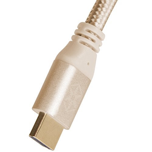 Silverstone HDMI Cable 4k Resolution at 60Hz, with HDMI 2.0b Certification in Gold Color CPH01G-1800 - Image 4