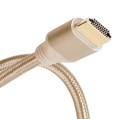 Silverstone HDMI Cable 4k Resolution at 60Hz, with HDMI 2.0b Certification in Gold Color CPH01G-1800 - Image 2