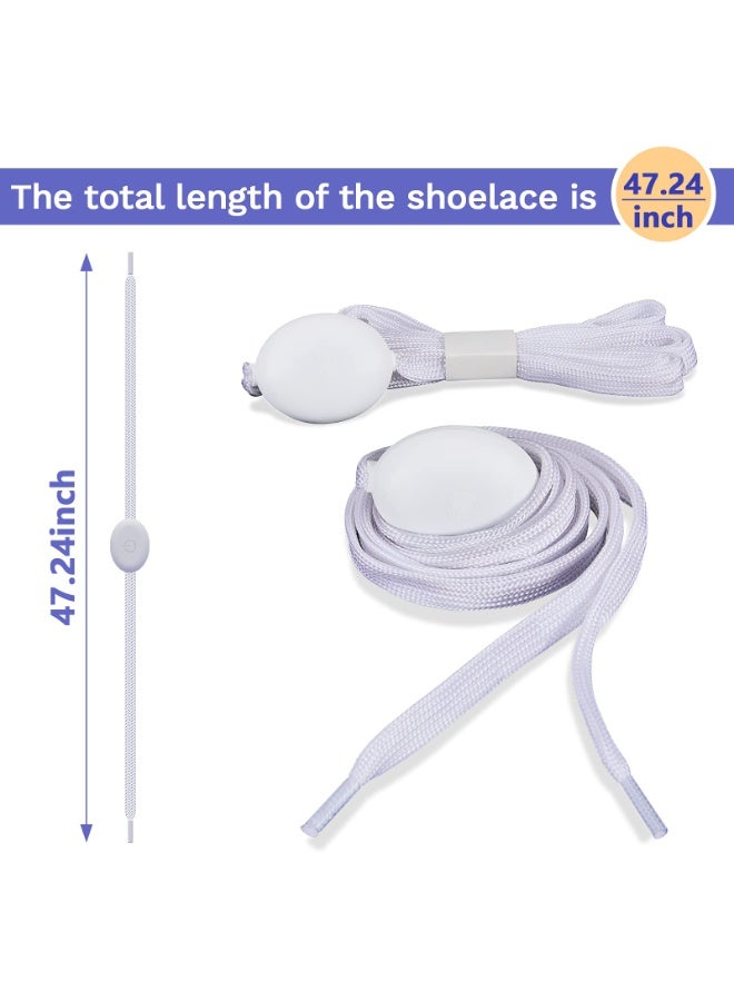 LED Flashing Nylon Shoelaces, Light Up Shoe Laces for Party, Hip Hop & Dancing - Image 2