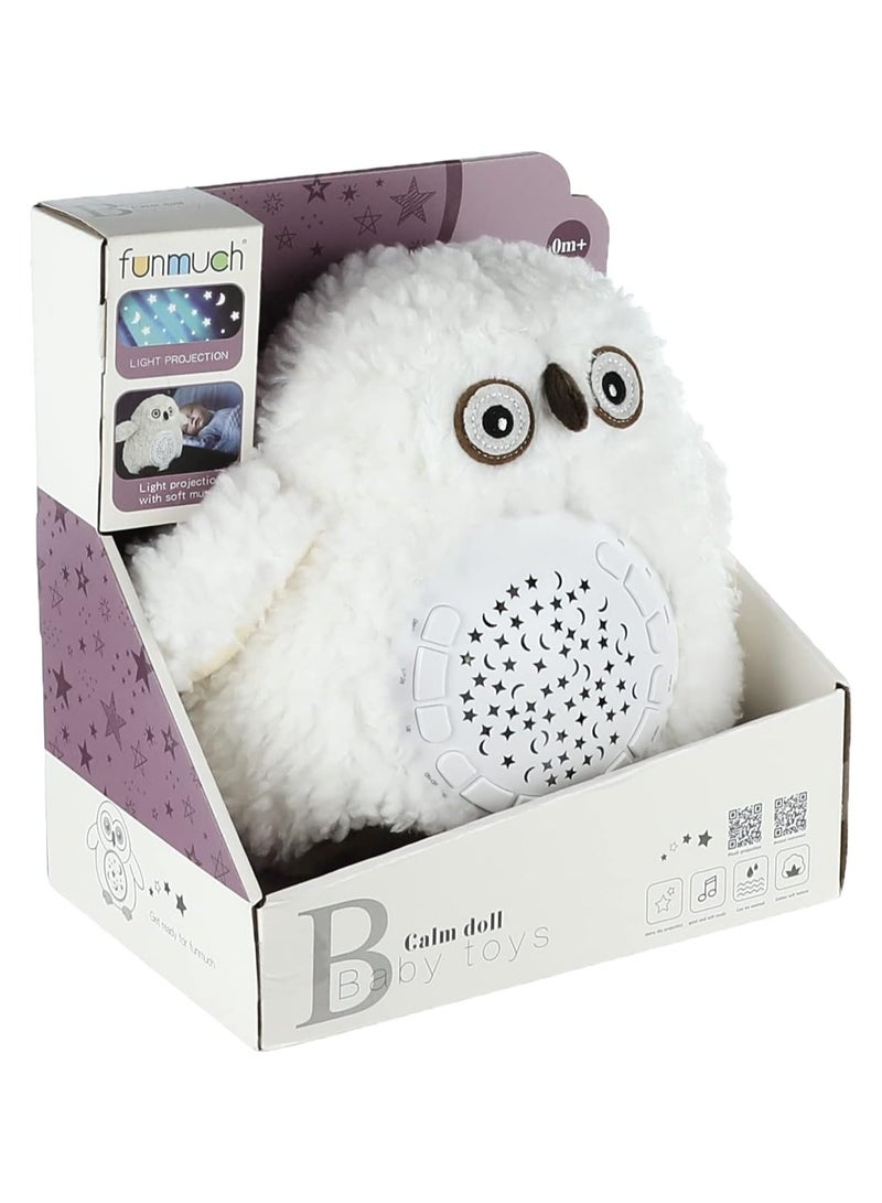 Soft Stuffed Owl Plush Toy Non-Toxic Best Friends Owl Doll with Music and Attractive Light - Image 3