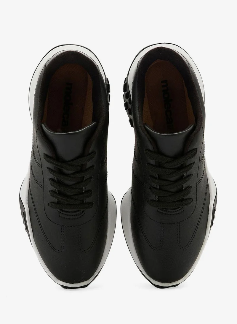 Moleca Black Sneakers for Women – Lightweight Sport Shoes for Girls | Breathable Running & Walking Shoes | Stylish Casual Trainers | Comfortable Athletic Footwear for Gym, Travel & Everyday Wear for Women | Best Price UAE