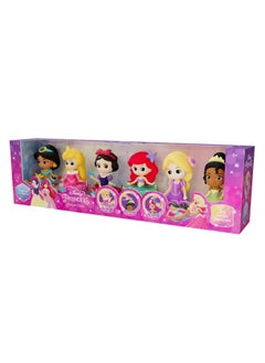 Disney Disney Princess Fidget Dolls with Keychain Set - Jasmine, Aurora, Snow White, Rapunzel, Tiana, Ariel (Pack of 6) 