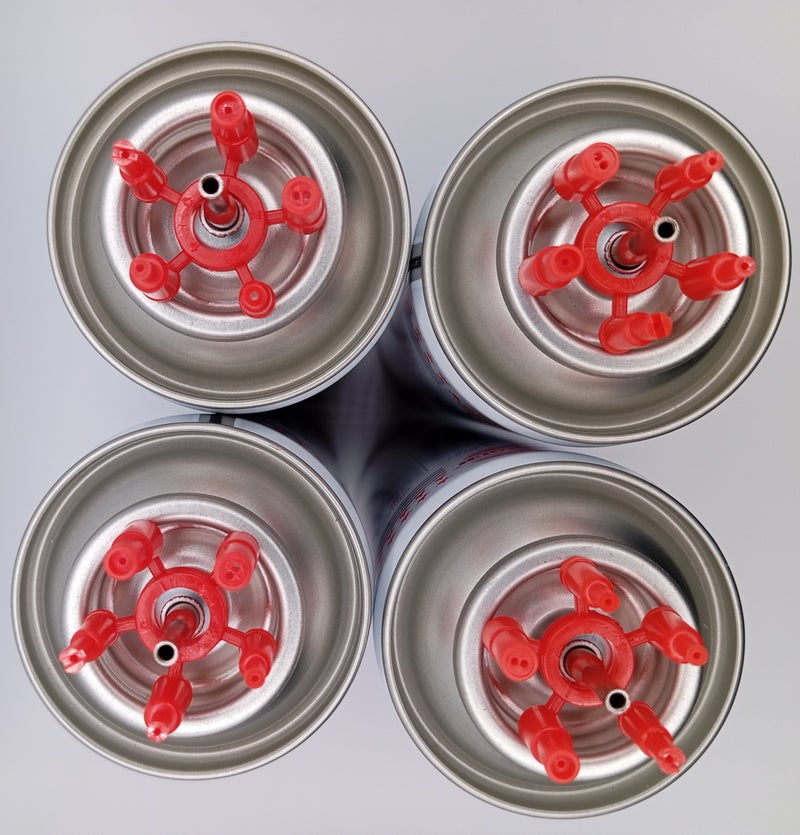 اسماكو عبوة غاز البوتان النقي لإعادة تعبئة الولاعات، فوهة عالمية لجميع الولاعات القابلة لإعادة التعبئة - Image 4