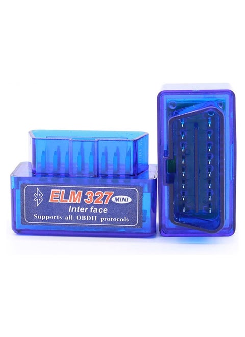 D6Mini V 2.1 Elm327 Obd2 Bluetooth Adapter Elm 327 V2.1 Obd 2 Obdii Scanner Diagnostic Scan Tool Car Code Reader Obd-Ii Elm-327