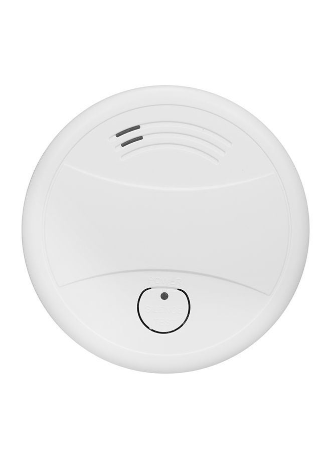 NIBEMINENT Intelligent Wi-Fi Strobe Smoke Detector Wireless Fire Alarm Sensor White 11.3x5.5x11.3centimeter - Image 1