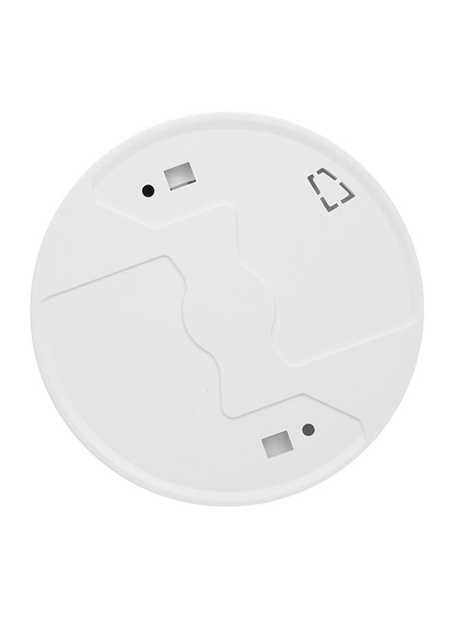 NIBEMINENT Intelligent Wi-Fi Strobe Smoke Detector Wireless Fire Alarm Sensor White 11.3x5.5x11.3centimeter - Image 2