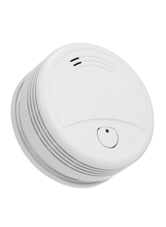 NIBEMINENT Intelligent Wi-Fi Strobe Smoke Detector Wireless Fire Alarm Sensor White 11.3x5.5x11.3centimeter - Image 3