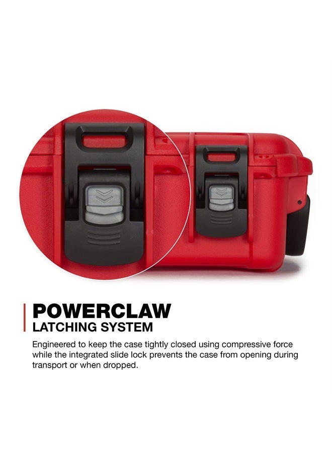 Nanuk 904 Waterproof Hard Case with Foam Insert - Red - Image 3