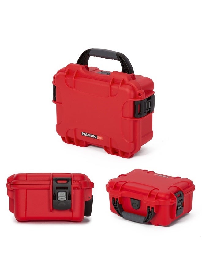 Nanuk 904 Waterproof Hard Case with Foam Insert - Red - Image 2