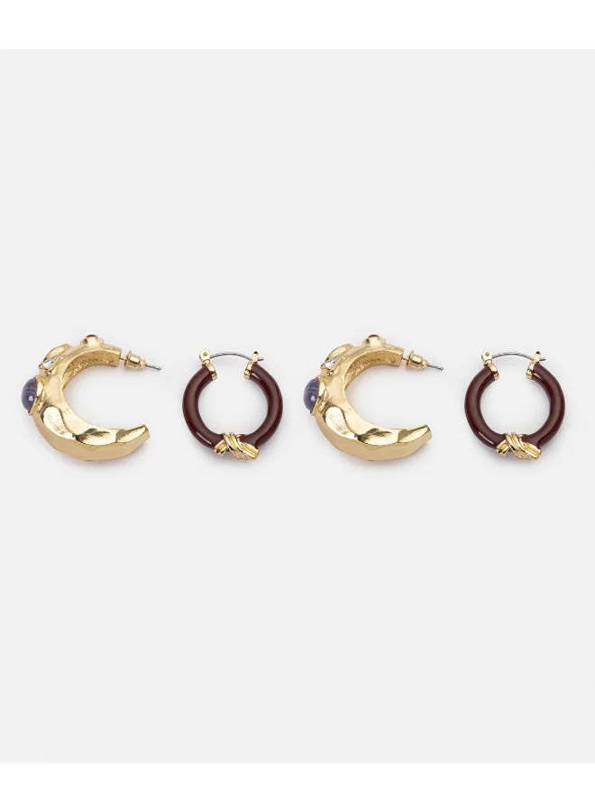 Ipekyol Hoop Earrings Set
