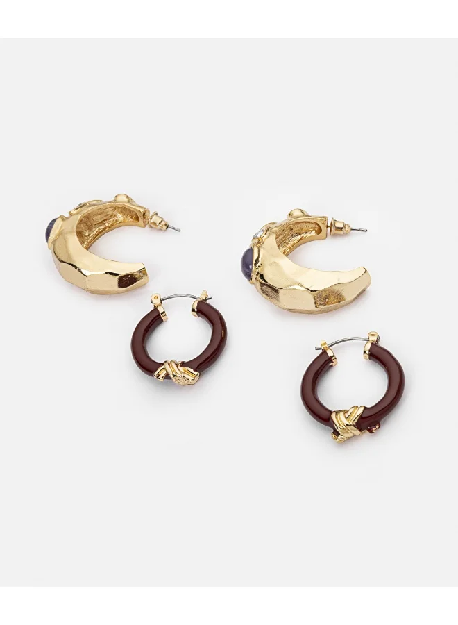 Ipekyol Hoop Earrings Set