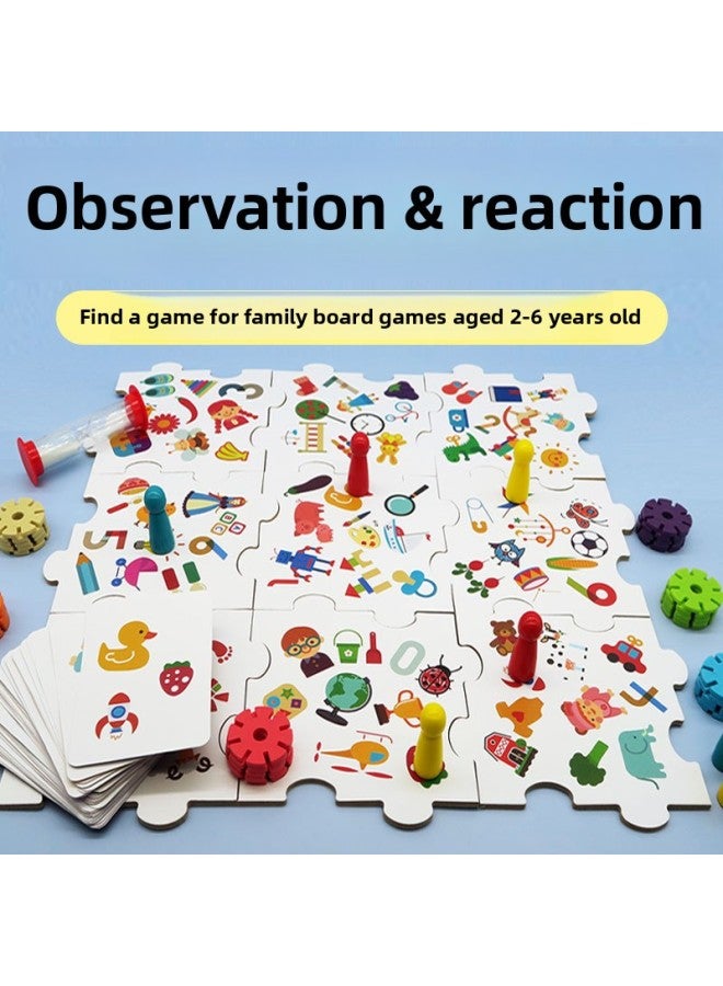 Parent-child Toys 2-3-6 Years Old Two Or Three Years Old Half Boys And Girls Early Education Educational Interactive Children's Games-Color:Find A Little Detective - Image 3