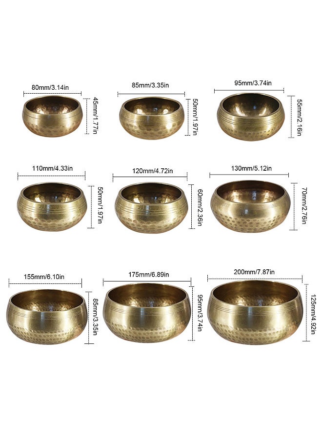 Generic Tibetan Buddhist Singing Bowl Buddha Sound Bowl Musical Instrument  - Image 3