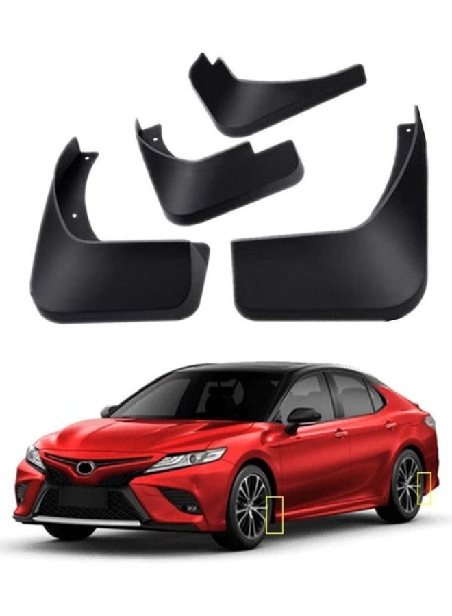 Toyota Camry Mud Flaps Set 2018–2024 4 Pieces ABS Plastic Splash Guards for Body Protection - Image 1