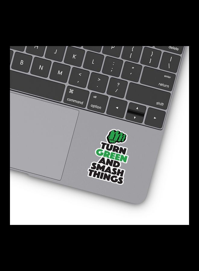 RKN Hulk Quote Smash Stickers - Image 1