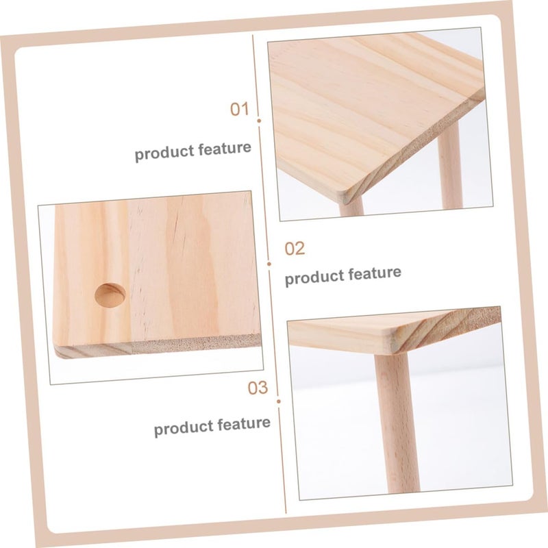 Long term heavy use compatible HANABASS Hamster Plaything Second Floor Platform Hamster Cage Partition Climbing Board Care processed raw material - Image 3