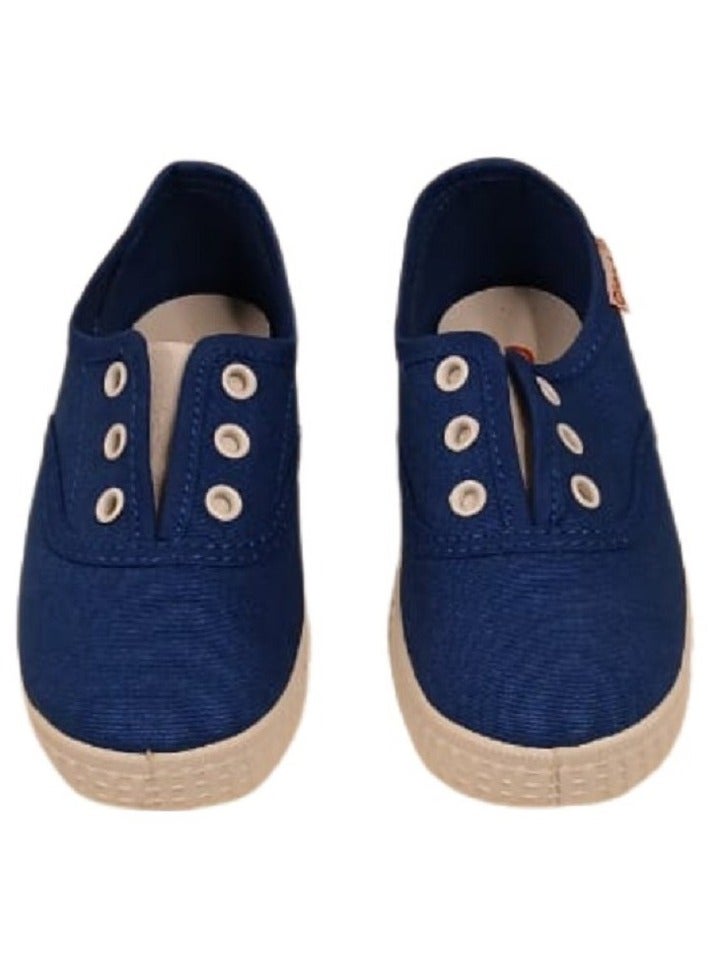 Cienta Pikkaboo Cienta Indigo Eyelet Comfort Shoes  - Image 1