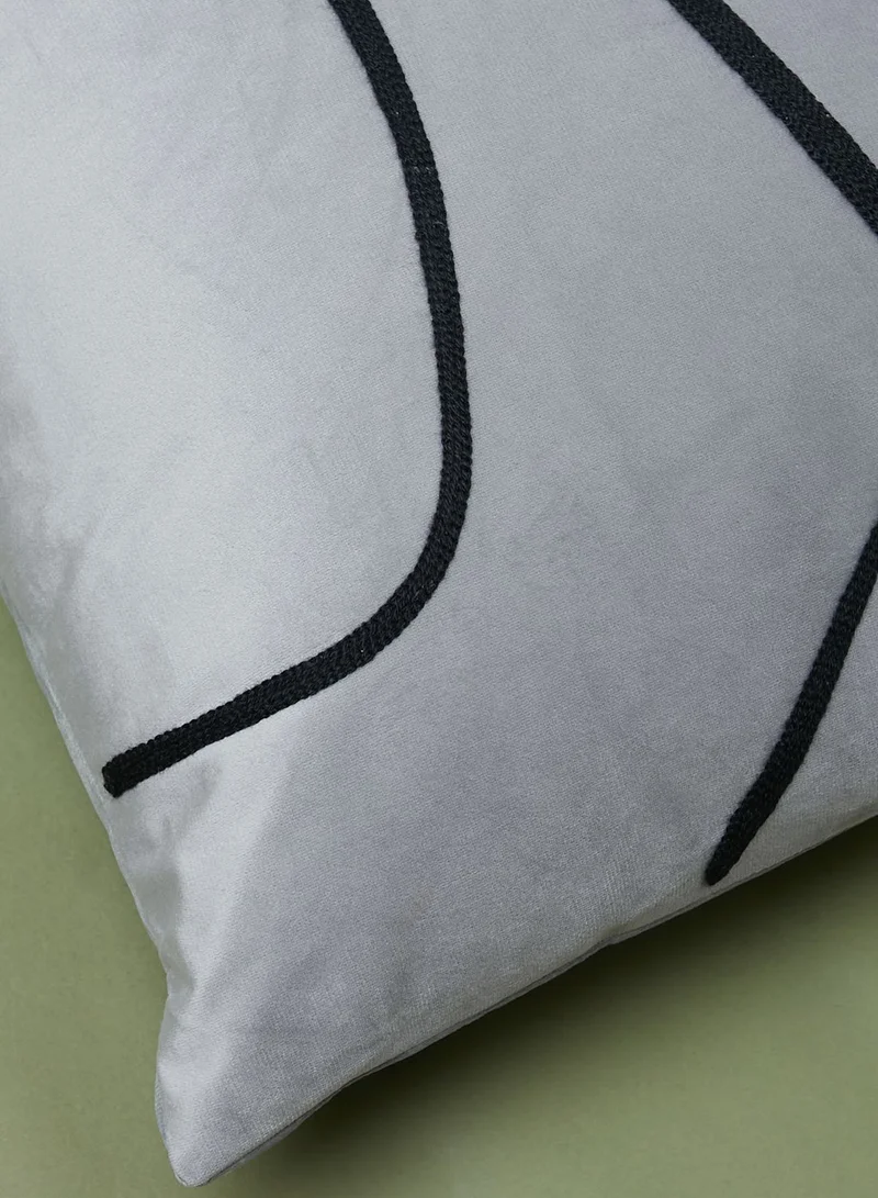 Noire Edit Printed Cushion With Insert 45X45Cm