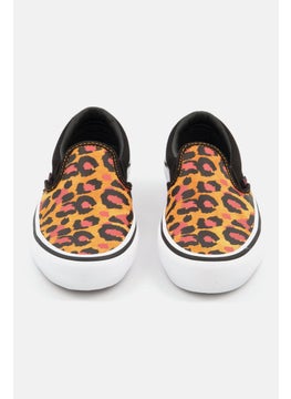 VANS Women Slip-On Pro Animal Print Casual Shoes, Brown Combo  - Image 4