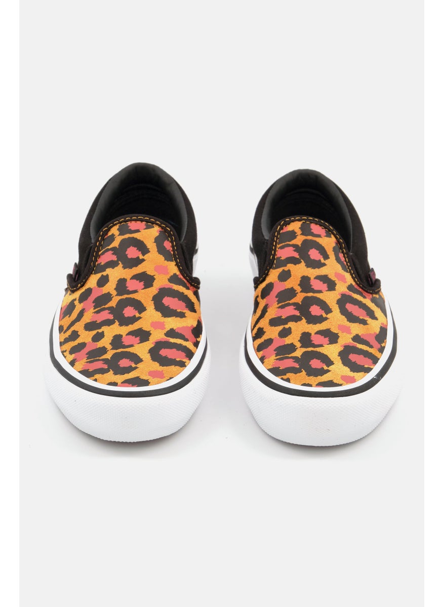 VANS Women Slip-On Pro Animal Print Casual Shoes, Brown Combo  - Image 4