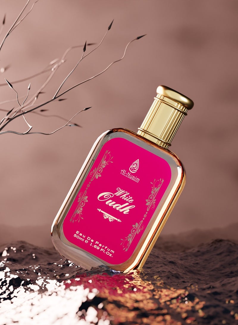أل نواعم عطر النعيم وايت عود أو دو برفيوم للرجال والنساء - عبوة من قطعتين (50 مل لكل منهما) | عطر EDP | عطر فاخر يدوم طويلاً - Image 2