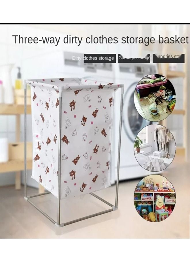 fashionhome Large Laundry Basket Clothes Storage Bag - Image 2