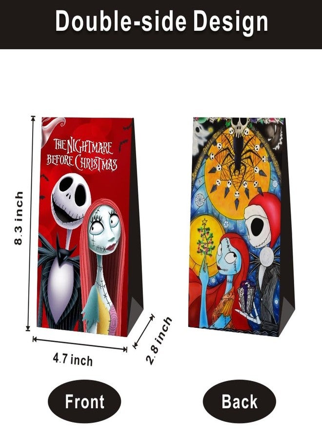 fancigo 12Pcs Nightmare Party Gift Bags Goodie Bags for Nightmare Birthday Decorations Party Supplies - Image 2