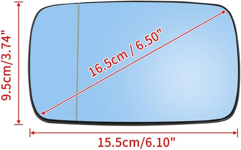 Wivplex Heated Side Mirror Glass for BMW - Image 2
