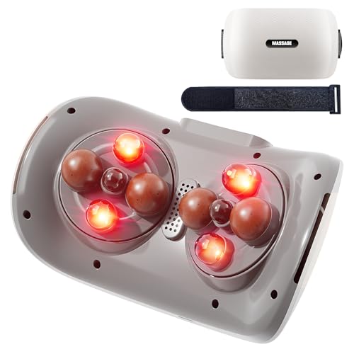 SORELAX Electric Double Disc Abdominal Cellulite Massager with Heat for Flatulence and Period Cramps, Belly and Stomach Massager for Digestion and Constipation - Image 1